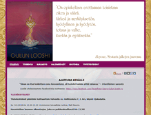 Tablet Screenshot of oulunlooshi.fi